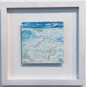 Atlantic Rollers, Southerly Breeze / SB2003 • £220 • 31 x 31cm • Acrylic on Board • Floating Frame